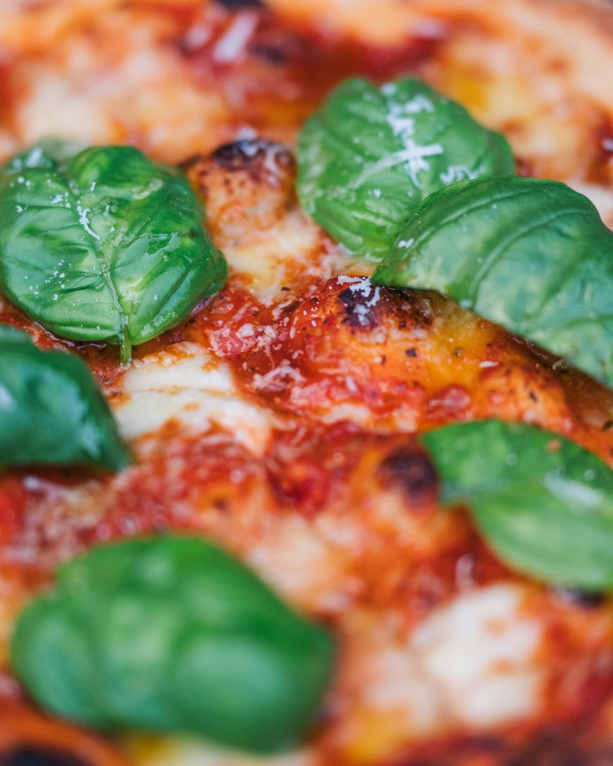 Margherita pizza