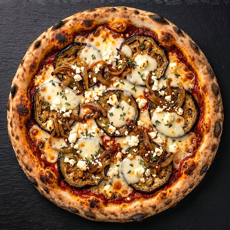 BBQ chicken pizza