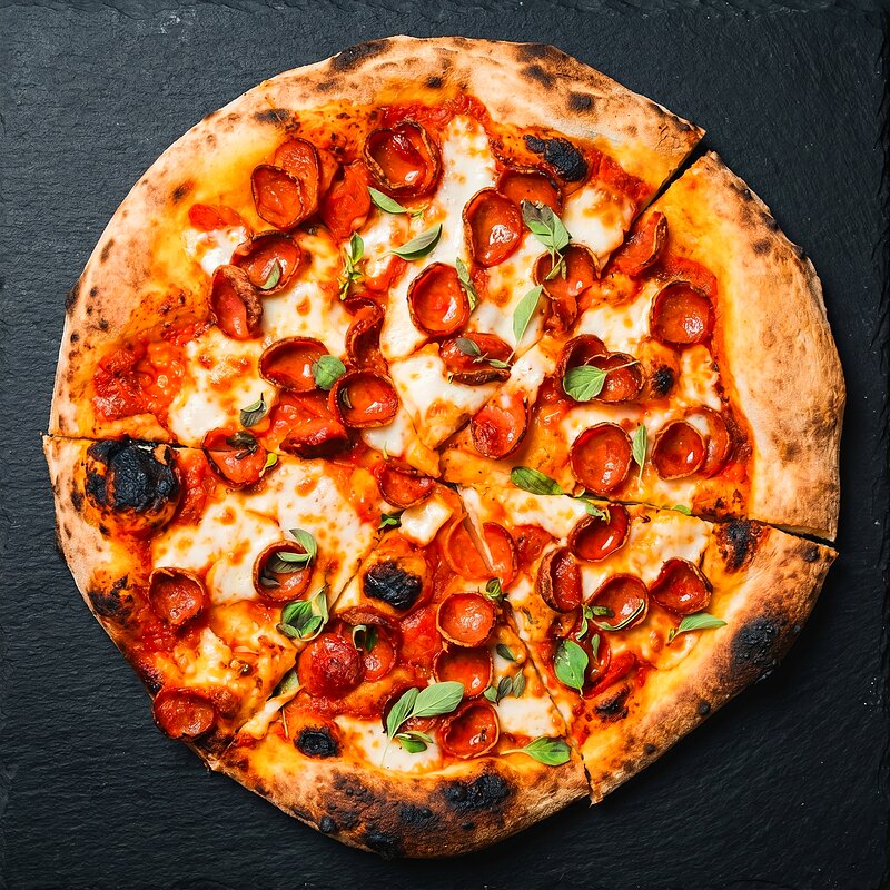 Pepperoni pizza